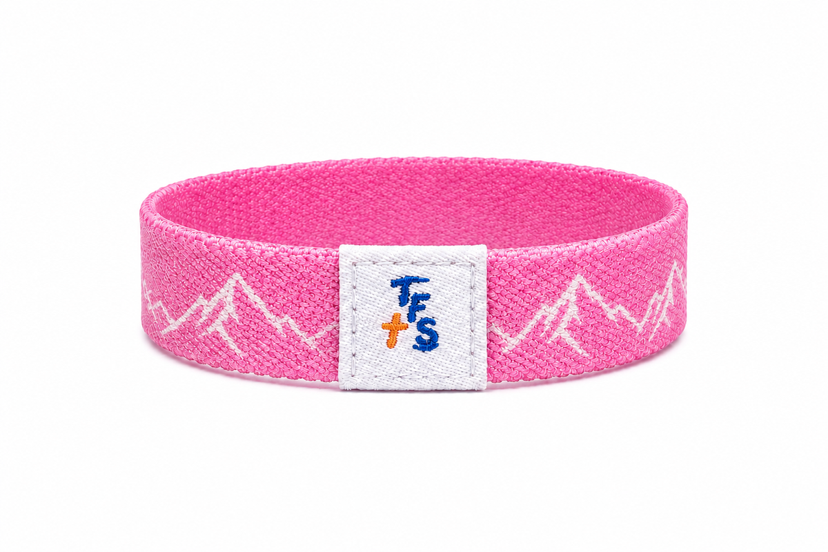 Faith Can Move Mountains Wristband